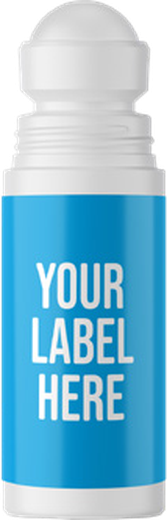 Blank-label roll-on applicator
